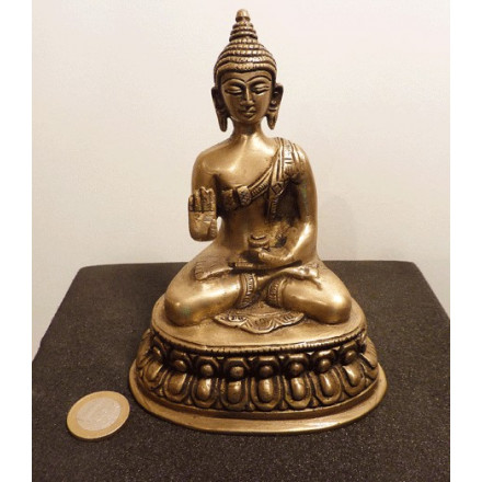 Collier de Bouddha Porte Bonheur Bronze