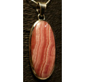 Pendentif en rhodochrosite