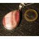 Pendentif en rhodochrosite