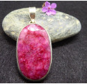 Ruby Pendant, Silver Jewellery