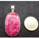 Ruby Pendant, Silver Jewellery