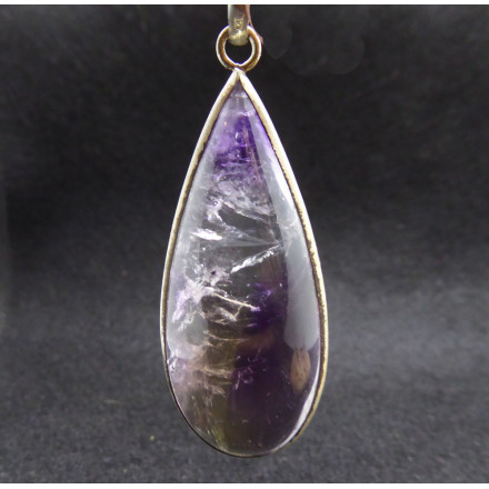 Ametrine Silver Pendants with drop shape