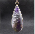 Ametrine Silver Pendants with drop shape