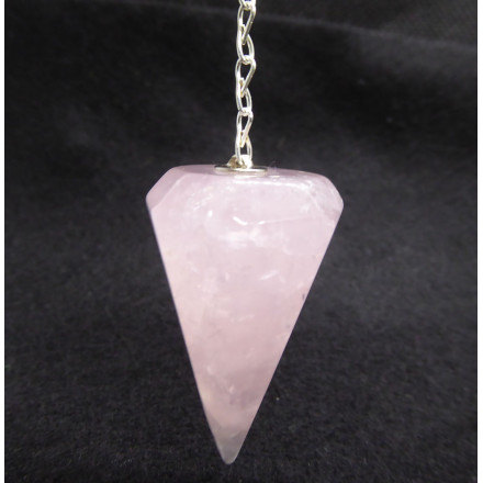 Rose Quartz Conical Pendulum