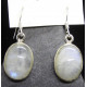 moonstone Oval Earings