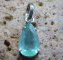 Faceted Apatite Pendant