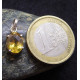 Citrine and SIlver Oval Pendant