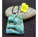 Plain Turquoise Pendant