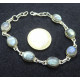 Oval Labradorite Cabochons Bracelet