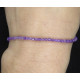 Bracelet en Amethyste 2mm